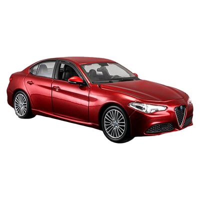 比美高阿尔法罗密欧正版合金车模