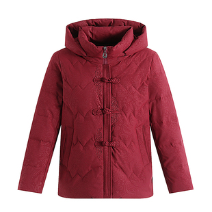 老人羽绒服女奶奶冬季棉袄国风老年妈妈装加厚保暖棉服外套老太太