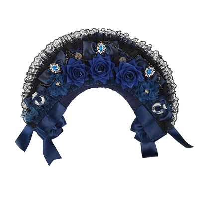 lo系秋冬氛围感宫廷手作bnt扁帽