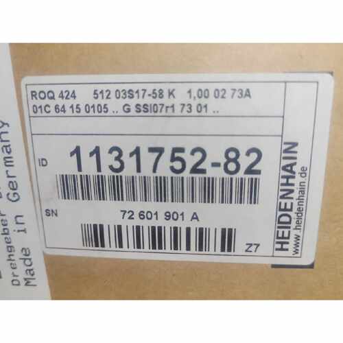 HEIDENHAIN ROQ 424 512 03S1758 K ROQ42451203S1758K ID  11317