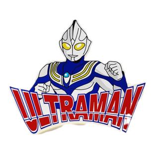 奥特曼儿童房装饰画男孩卧室床头挂画卡通创意发光背景墙面壁灯画