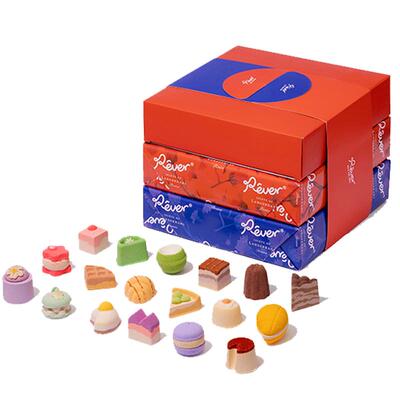 【立即抢购】Rever乐若甜品礼盒精油泡脚球足浴包浴盐留香泡浴