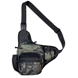 德毅营 二代路亚包收纳弹弓专用包男女单肩工具斜挎多功能战术包