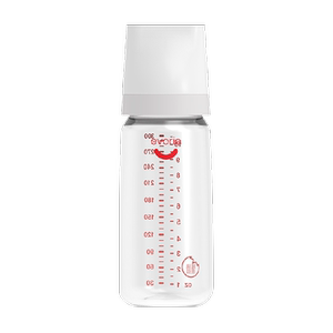 爱得利宽口硼硅玻璃奶瓶6个月以上