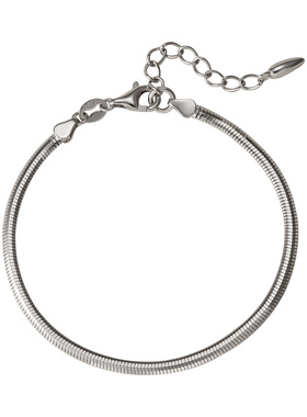 素图925银简约小众设计配饰手链