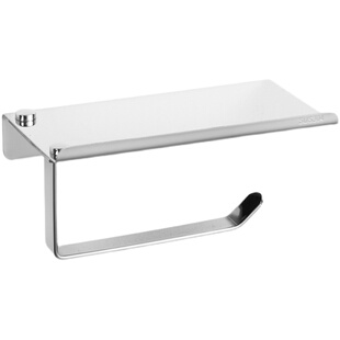 卷纸架厕纸架卫生间酒店手纸架304纸巾架免打孔擦手纸盒放手机架