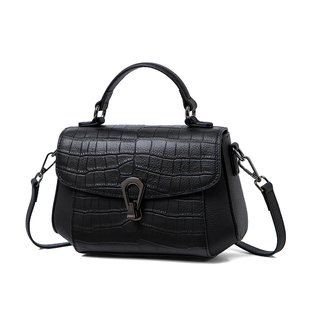 真皮包包女2026新款时尚高级感小方包中年妈妈包休闲女士斜挎小包