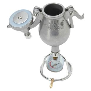 迷你爆米花机老式手摇爆米花炉720毫升炼丹炉粮食放大器304不锈钢