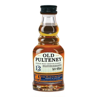 富特尼Old Pulteney 英格兰进口威士忌12年50ml小酒版 正品洋酒