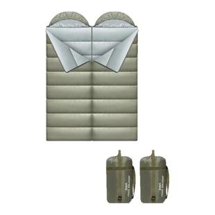 冬帐篷户外野营过夜睡袋被子行军车用露营成人轻量化加厚防寒便携