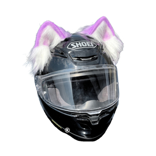 AOIZZ头盔耳朵摩托机车外卖头盔装饰顶部装饰滑雪头盔装饰小配件