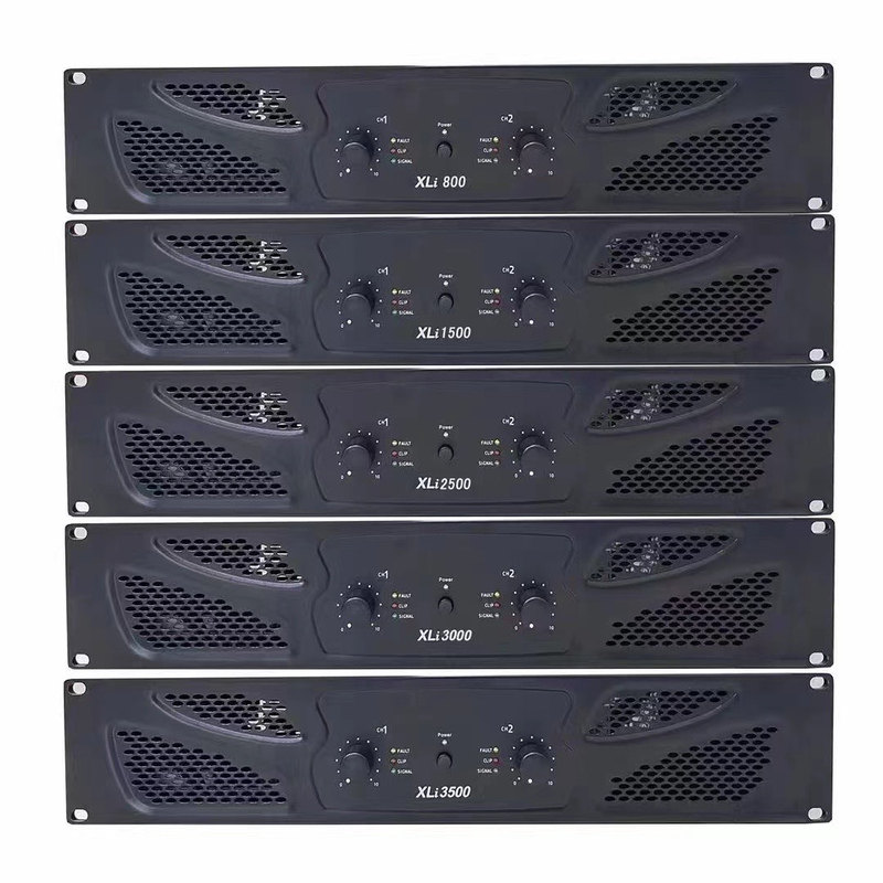 皇冠XLI800/1500/2500/3500专业后级舞台婚庆KTV家用大功率功放机