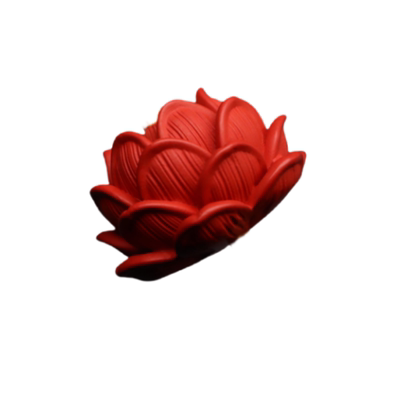 保真朱砂红砂莲花座背云隔珠侧挂菩提手串长串diy文玩本命年配饰