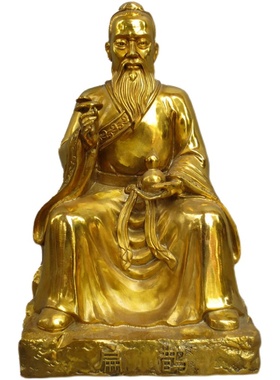 纯铜医圣张仲景精工摆件装饰品