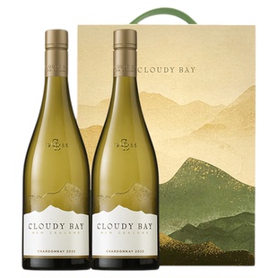 CloudyBay云雾之湾霞多丽白葡萄酒750mL*2新西兰名庄