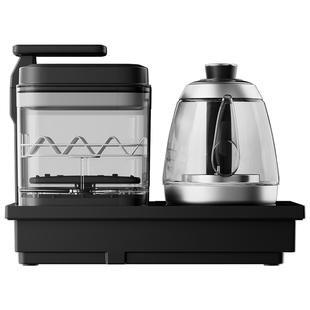 台嵌两用全自动上水电热烧水壶茶台消毒烘干洗杯一体机恒温纯钛壶