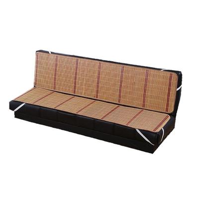 竹子凉席坐垫全盖夏天简易折叠