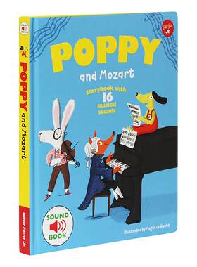 法国幼儿音乐启蒙发声书Poppy