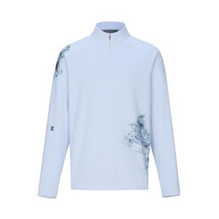 DESCENTE x Daniel Arsham艺术家联名系列男士半拉链长袖针织衫