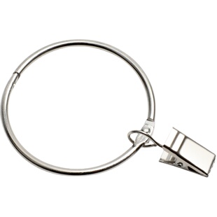 开口窗帘环圈带扣带强力夹子罗马杆圈窗帘配件通用型挂钩环活扣环