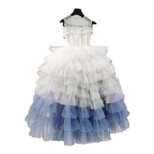 女童生日礼服甜美出租女孩弹琴时尚高端演出服租赁小主持人齐地裙