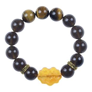 宋韶光大师2026马年吉祥物生肖属猴 健行万里 琉璃手链礼品