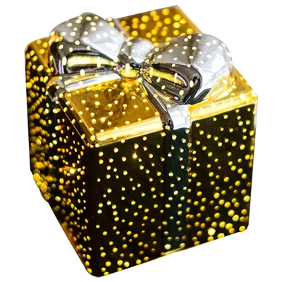 发光灯盒圣诞节礼物节日布置氛围