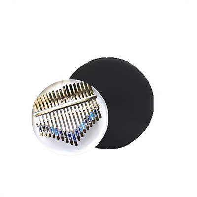 正品kalinba透明拇指琴圆形水晶玻璃音乐钢琴手指户外键盘