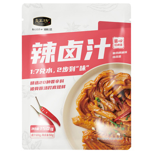 良工坊复合调味料辣卤汁900g浓缩酱料老卤料卤味黑鸭风味卤汁正品