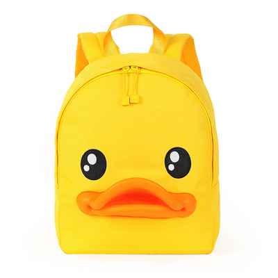 小黄鸭双肩包女牛津布韩版旅行包