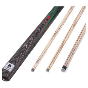 OMIN奥秘雷泽台球杆小头黑8球杆斯诺克球杆通杆中式黑八桌球球杆