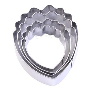 翻糖牡丹花模具不锈钢切模花瓣翻糖硅胶模具干佩斯脉络纹路模具