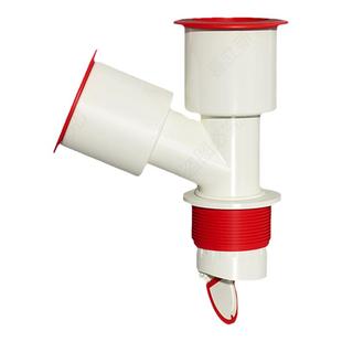 洗衣机下水管三头通排水管地漏接头对接器防臭防溢水二合一分流器