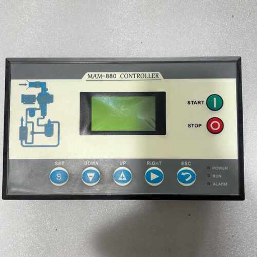 空压机控制器MAM880C(B)(T)VF3控制面板，成色如，议价商品