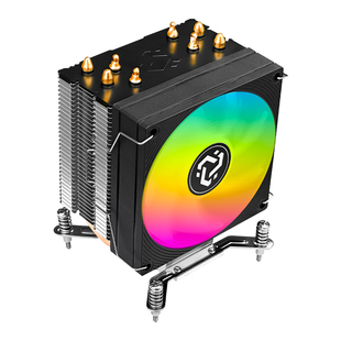 精粤电脑CPU散热器风扇9cm12cm台式塔式静音风冷