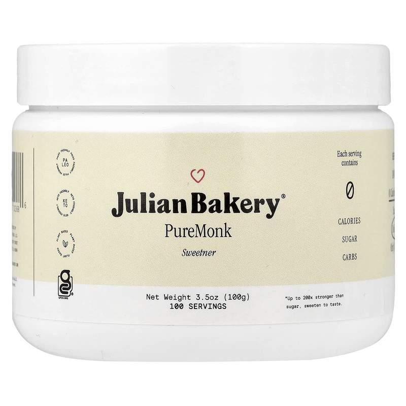 JulianBakery全罗汉果无糖零卡热量代糖赤藓糖醇天然生酮代糖
