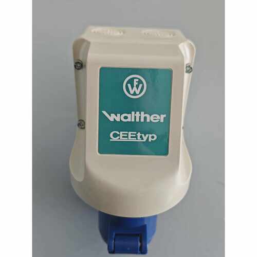 〔议价-可维修〕Walther CEE类型工业插座 16A-6h 230V 工业自动