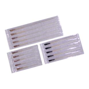 镀金针灸针毫针金针 中研太和全镀金针中医用带管一次性针灸针