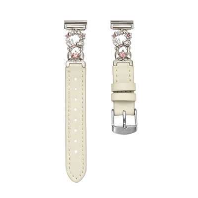 GT6手表创意时尚蝴蝶间皮表带链