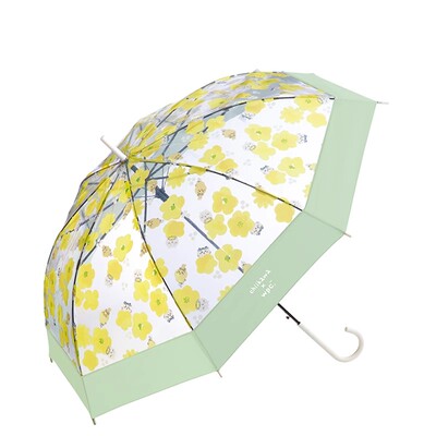 Wpc透明雨伞chiikawa联名果冻伞
