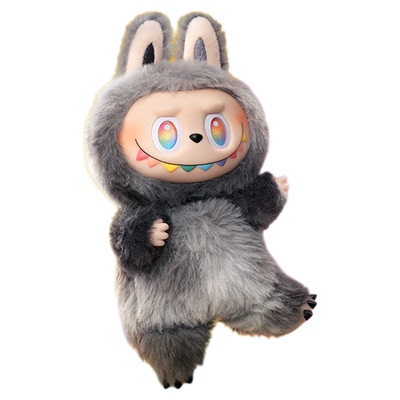 泡泡玛特LABUBU前方高能搪胶挂件