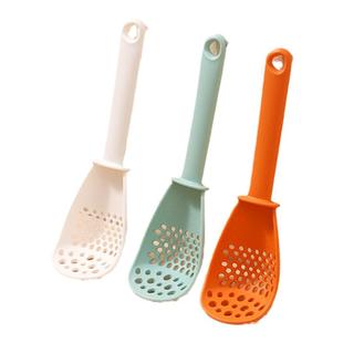 多功能料理勺漏勺子食品级沥水蛋清分离宝宝辅食工具土豆压泥捞勺