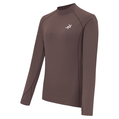 摆动者长袖女子半高领运动跑步秋