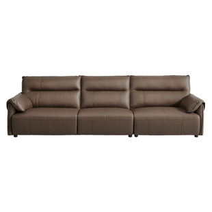 芝华仕大黑牛沙发客厅头层牛皮直排新款钢琴键真皮沙发家具3095