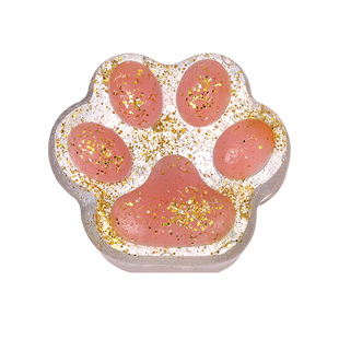 果冻蜡自制捏捏乐diy儿童火漆透明果冻猫爪胶套装材料女孩可爱手工解减压神器玩具咕卡火漆蜡粒印章套装模具