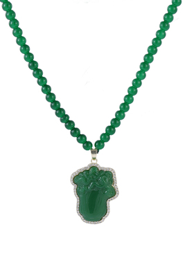 新中式秋冬项链时尚百搭毛衣链女