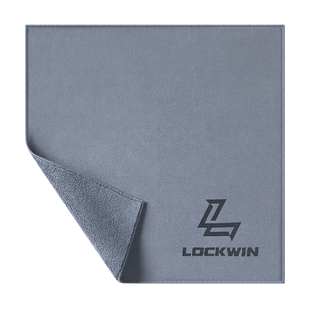 LOCKWIN台球擦杆布不掉毛珊瑚绒桌球面清洁巾麂皮绒球杆专用毛巾