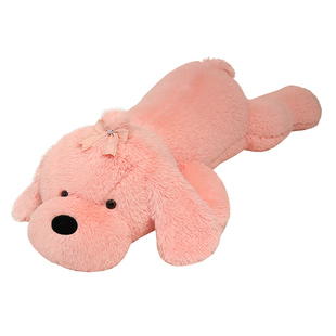 蝴蝶趴趴狗睡觉抱枕粉色趴狗公仔毛绒玩具玩偶布娃娃女友伴睡礼物
