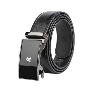 梦特娇皮带男士真皮自动扣纯牛皮秋季时尚通勤年轻人腰带