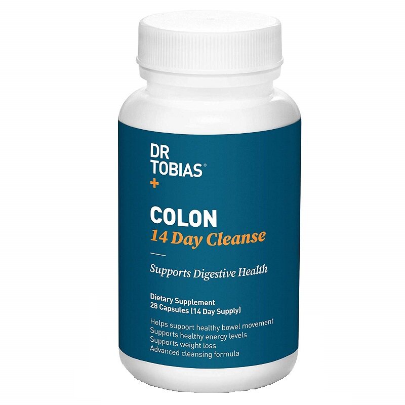 美国 Dr. Tobias Colon14天Cleans肠道舒适调理膳食纤维益生菌